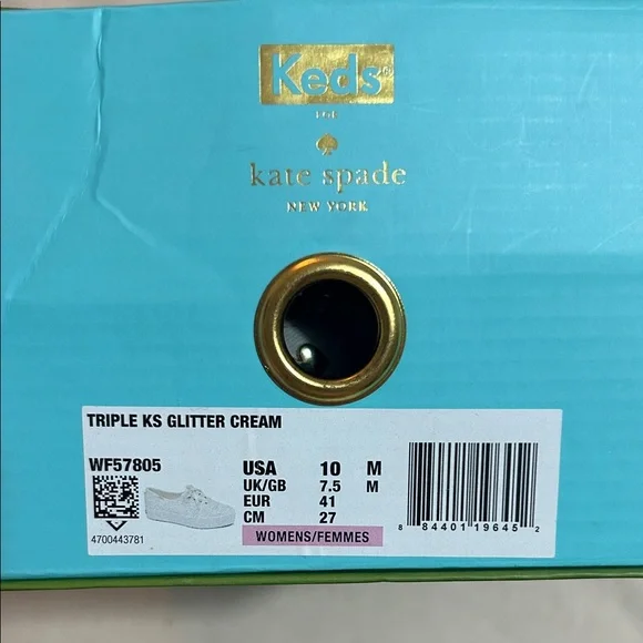 Kate Spade Glitter Sneakers - Silver - Picture 4 of 4